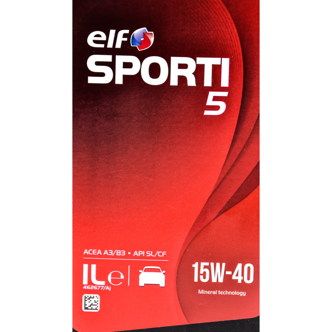 Моторное масло Elf Sporti 5 15W-40 1 л на Audi TT
