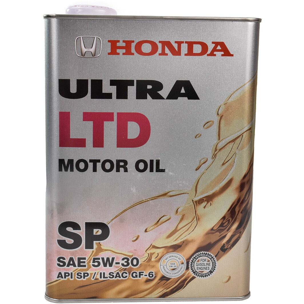 Моторна олива Honda Ultra LTD SP/GF-6 5W-30 на Peugeot 206