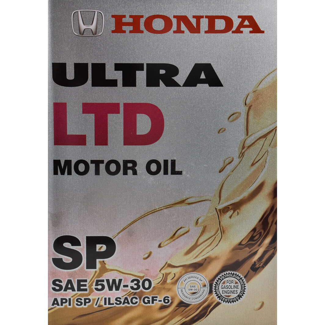 Моторна олива Honda Ultra LTD SP/GF-6 5W-30 4 л на Opel GT