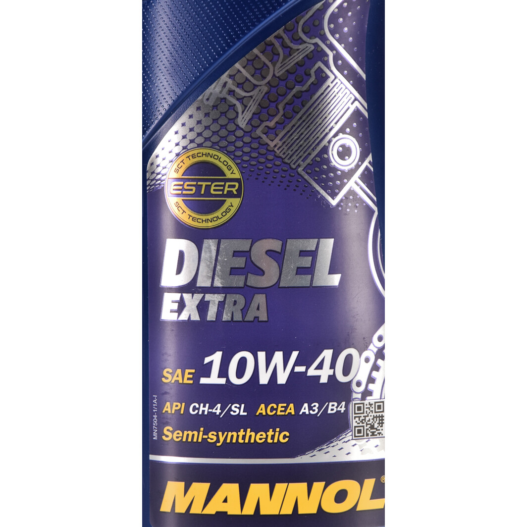 Моторное масло Mannol Diesel Extra 10W-40 1 л на Bentley Continental