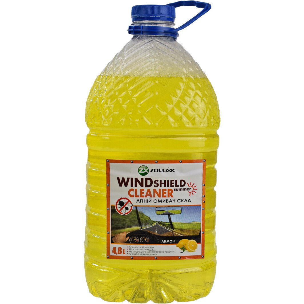 Омыватель Zollex Windshield Cleaner летний лимон (5 л) 5 л
