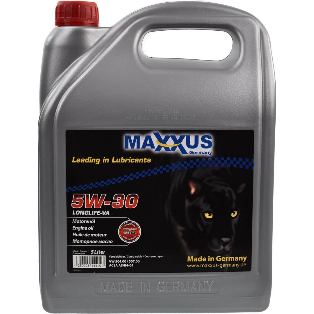 Моторное масло Maxxus LongLife-VA 5W-30 5 л на Chevrolet Zafira