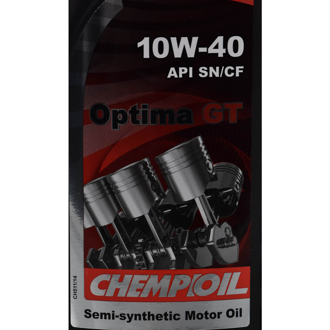 Моторное масло Chempioil Optima GT 10W-40 1 л на Lancia Musa