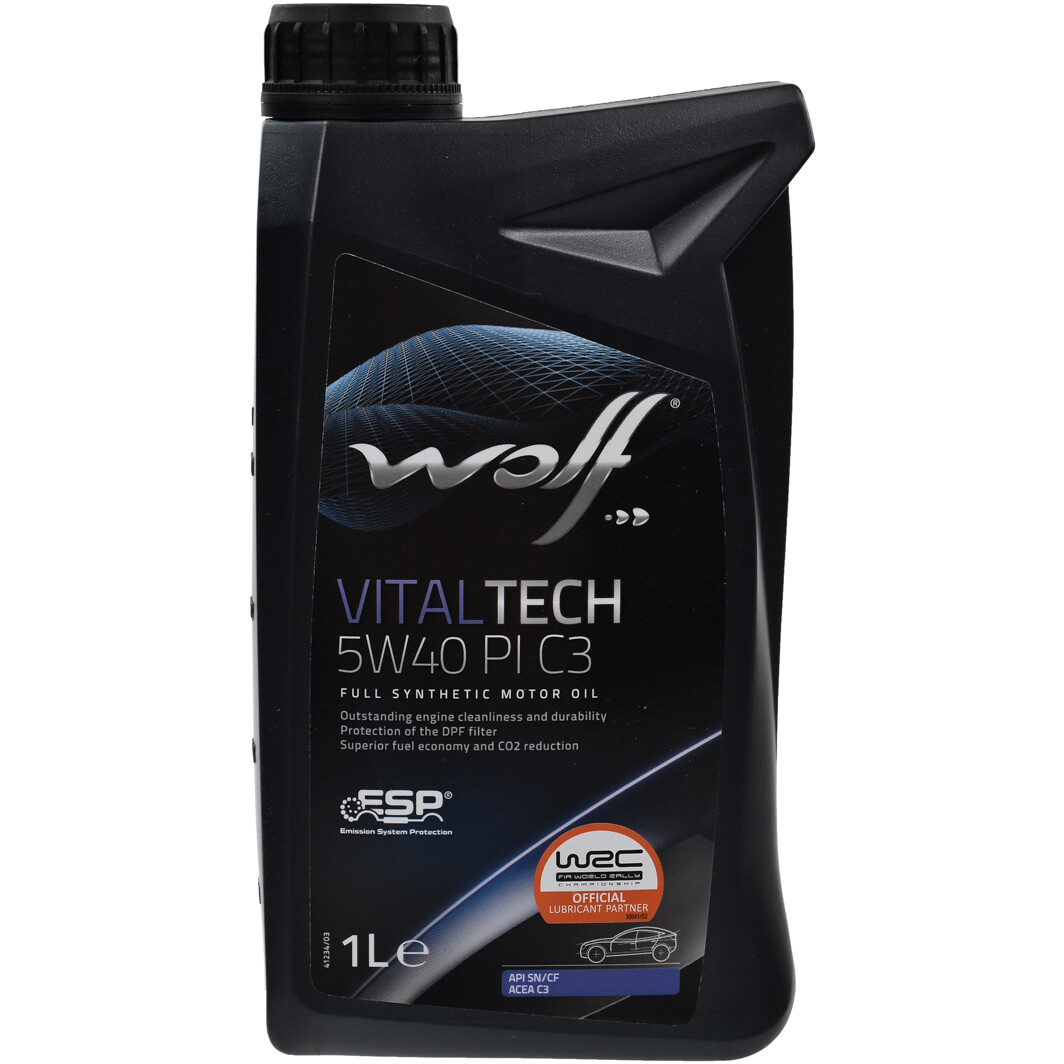 Моторна олива Wolf Vitaltech PI C3 5W-40 для Mazda 2 1 л на Mazda 2