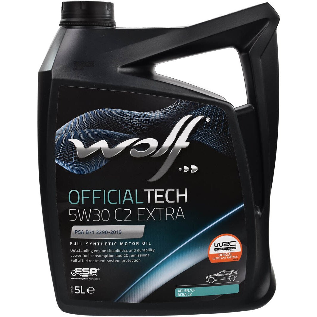 Моторное масло Wolf Officialtech C2 Extra 5W-30 5 л на Honda Stream