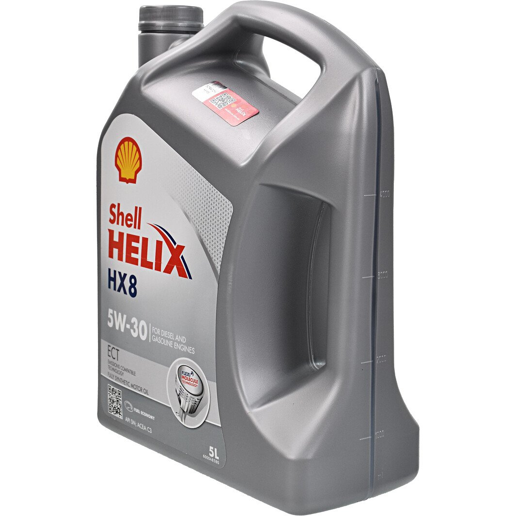 Моторное масло Shell Helix HX8 ECT 5W-30 для Mercedes CLK-Class 5 л на Mercedes CLK-Class