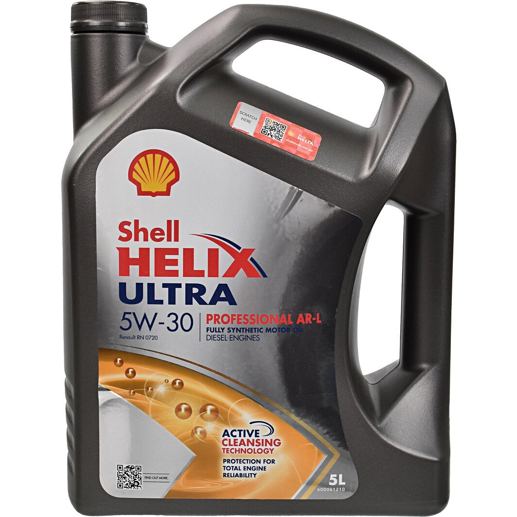Моторное масло Shell Hellix Ultra Professional AR-L 5W-30 5 л на Jeep Grand Cherokee