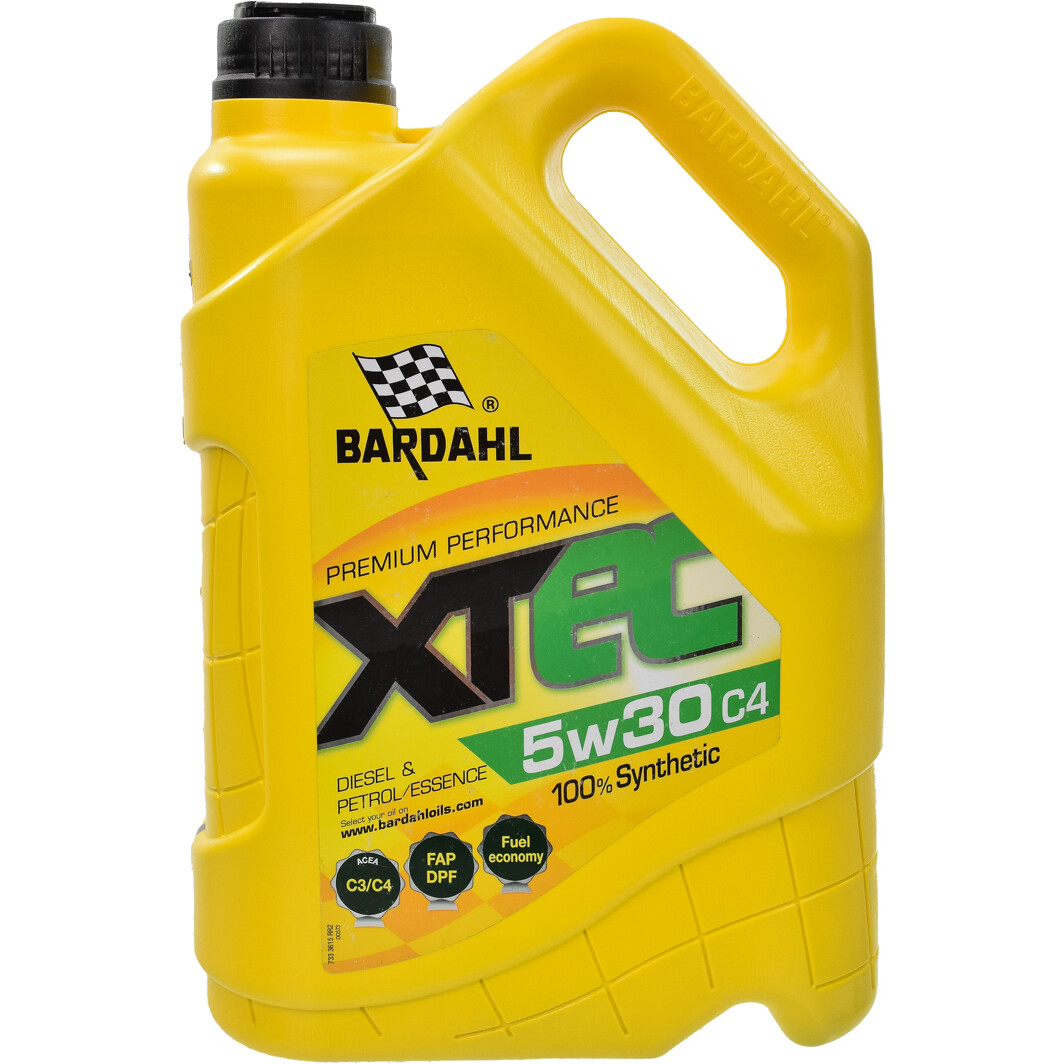 Моторное масло Bardahl XTEC C4 5W-30 5 л на Chevrolet Kalos
