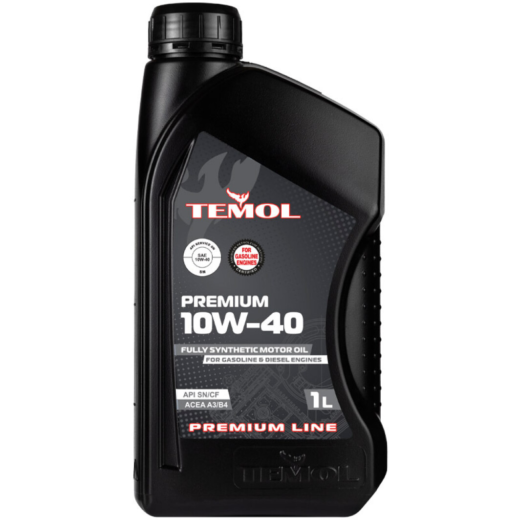 Моторна олива TEMOL Premium 10W-40 1 л на Audi R8