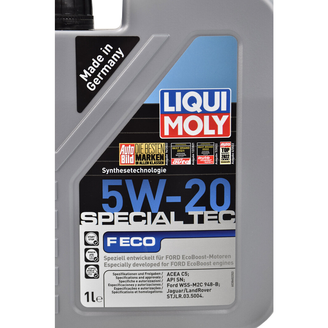 Моторное масло Liqui Moly Special Tec F Eco 5W-20 1 л на Lexus RC