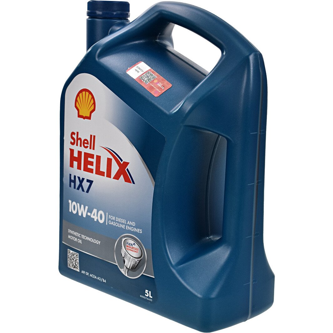 Моторна олива Shell Helix HX7 10W-40 5 л на Chevrolet Malibu