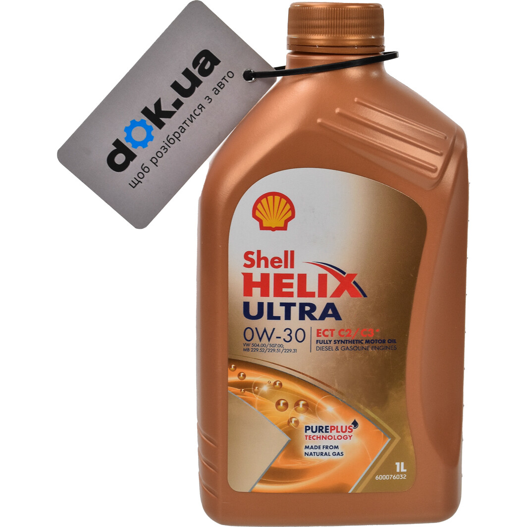 Моторна олива Shell Helix Ultra ECT С2/С3 0W-30 1 л на Lexus RC