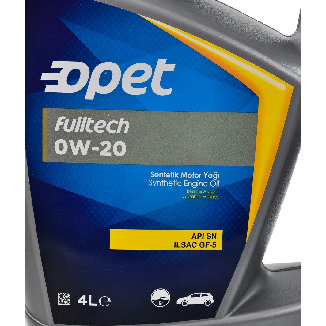 Моторное масло Opet Fulltech 0W-20 4 л на Moskvich 2141