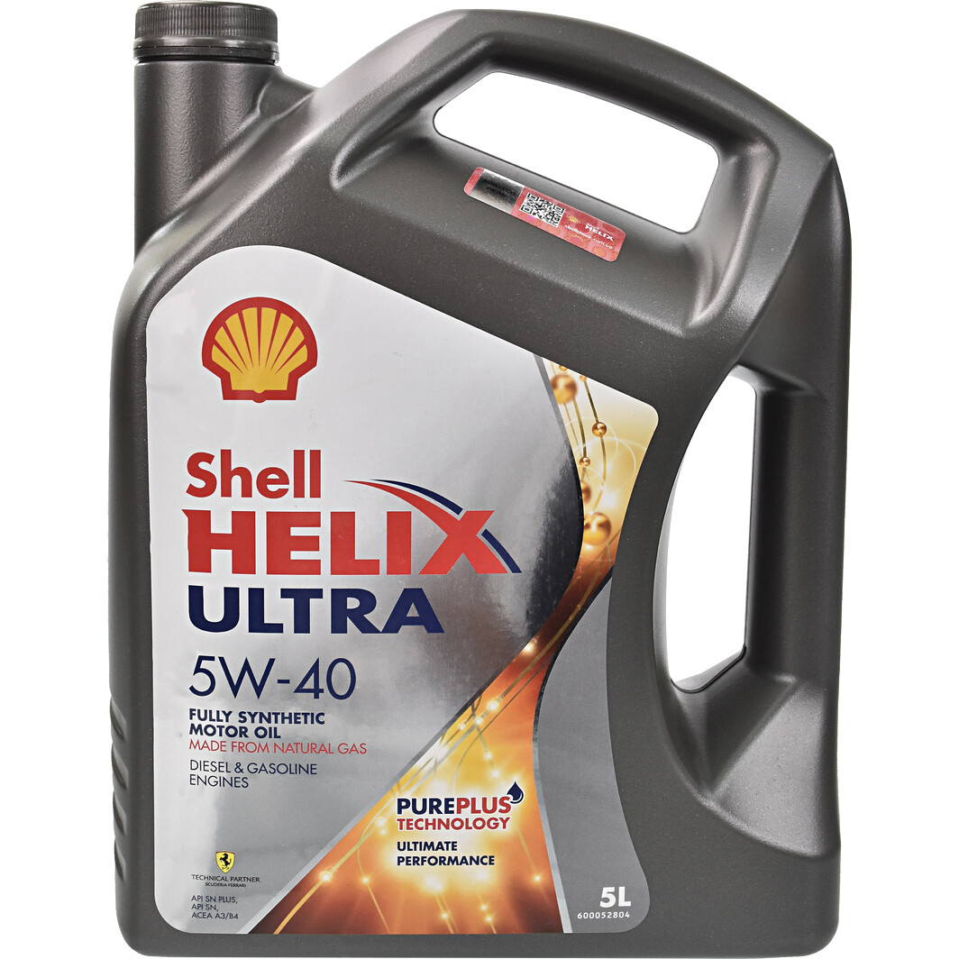 Моторное масло Shell Helix Ultra 5W-40 5 л на Peugeot 309