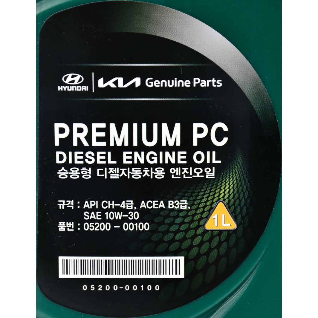 Моторное масло Hyundai Premium PC Diesel 10W-30 1 л на Renault Fluence