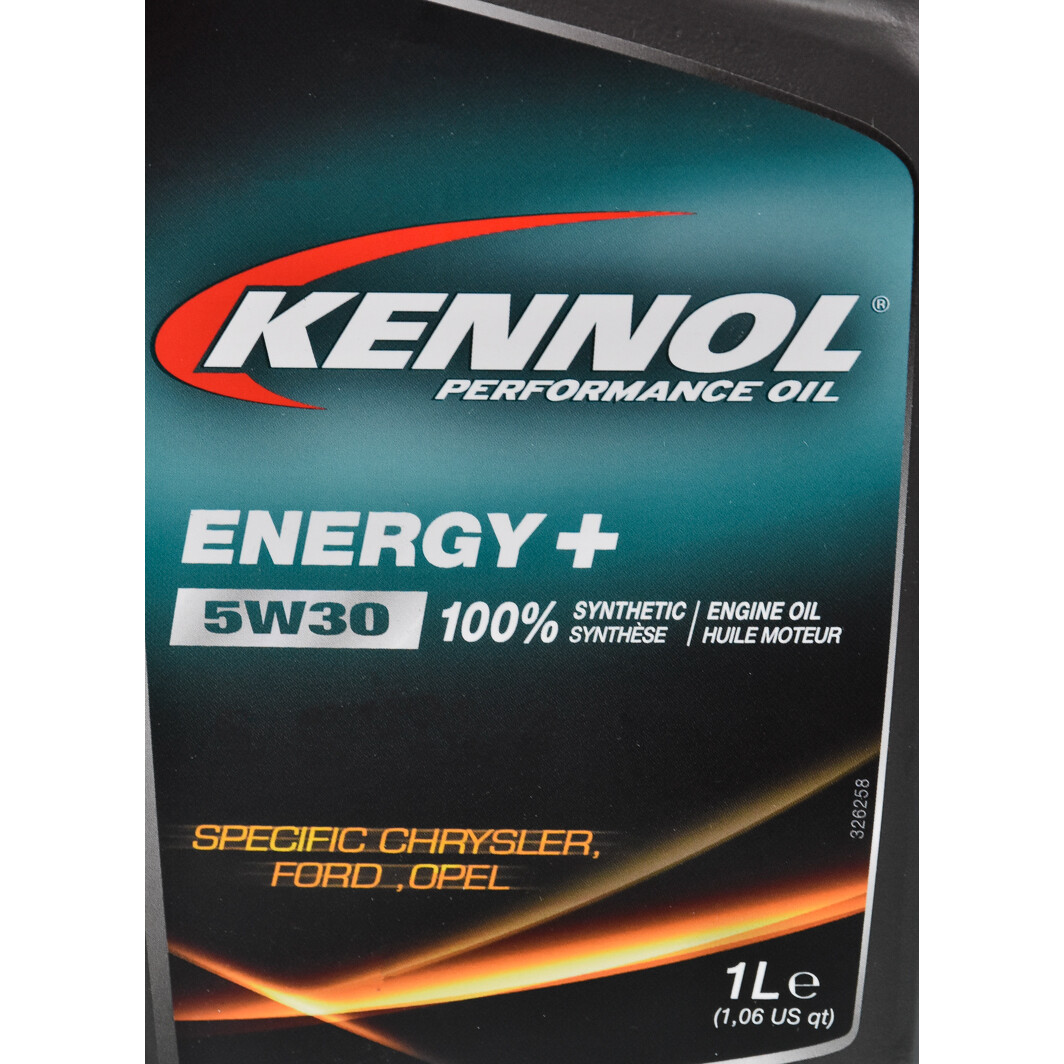 Моторное масло Kennol Energy + 5W-30 1 л на Toyota Carina