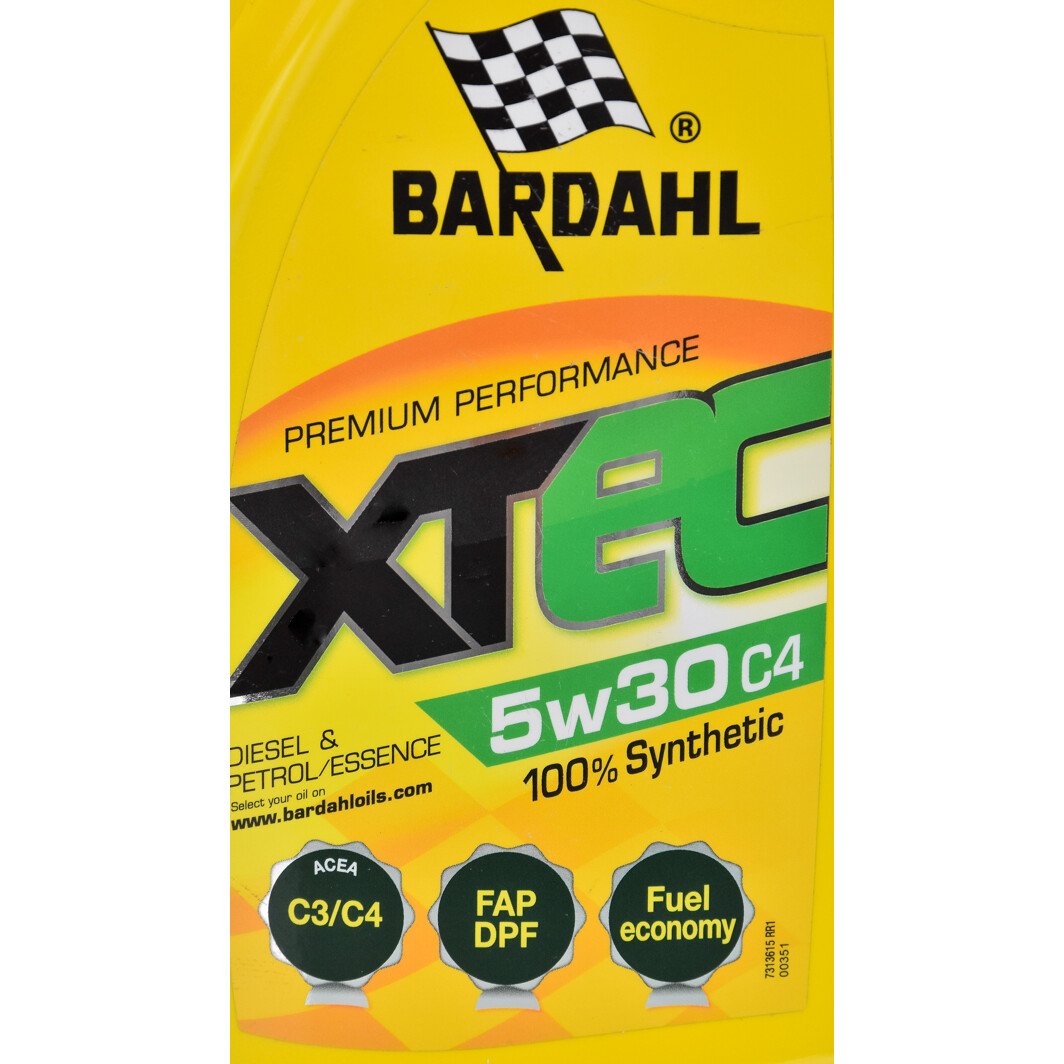 Моторное масло Bardahl XTEC C4 5W-30 1 л на Citroen ZX