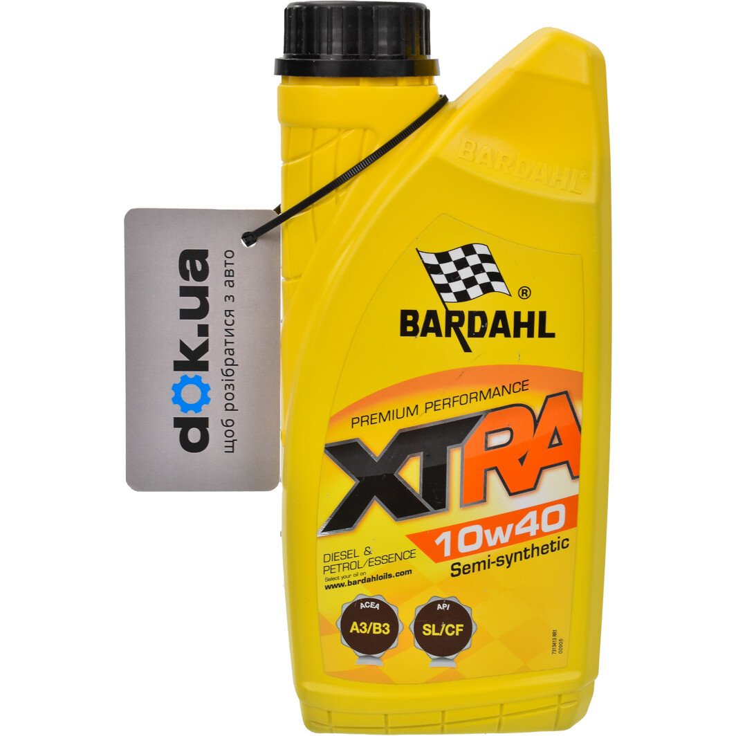 Моторное масло Bardahl XTRA 10W-40 1 л на Honda Stream