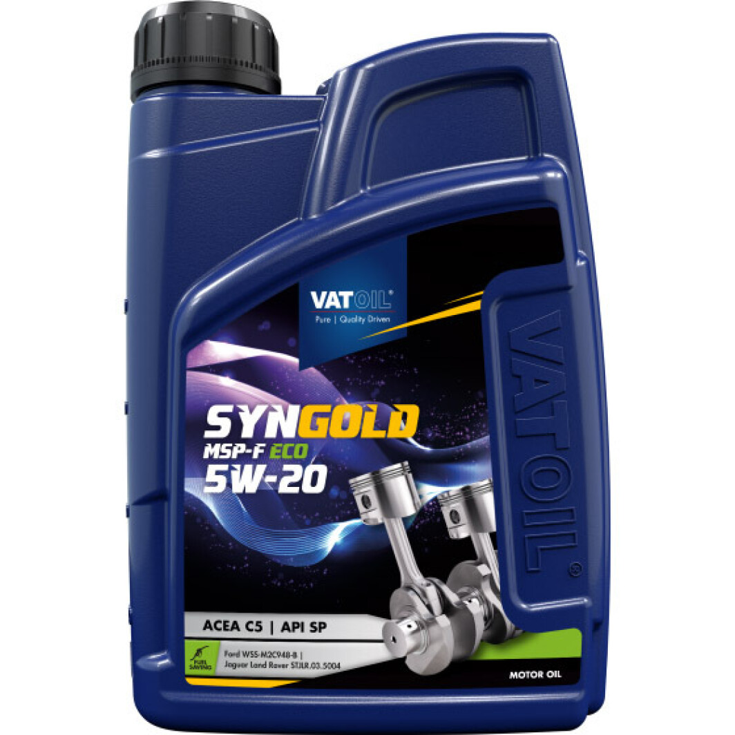Моторное масло VatOil SynGold MSP-F ECO 5W-20 1 л на Mazda B-Series
