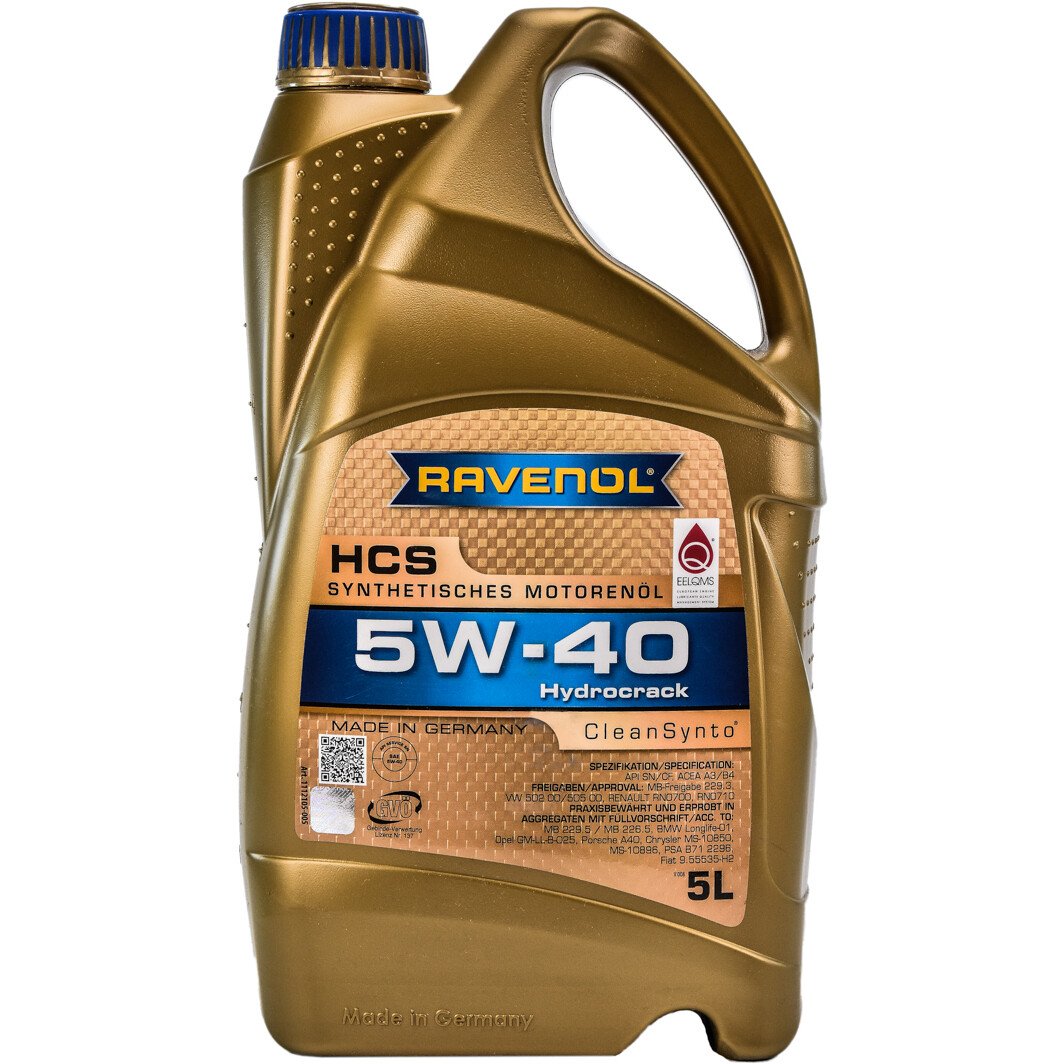 Моторное масло Ravenol HCS 5W-40 5 л на Hyundai i40