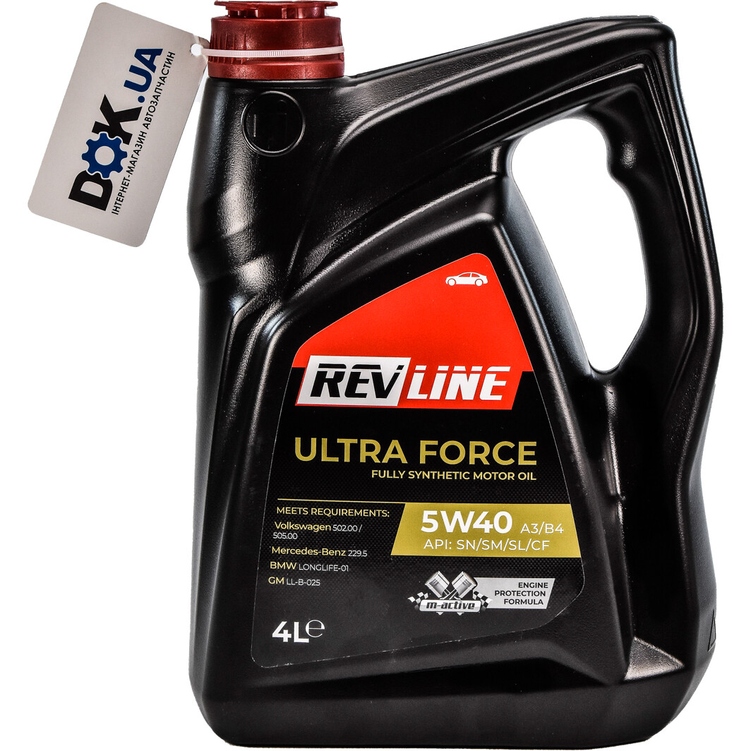 Моторна олива Revline Ultra Force 5W-40 4 л на Mazda Premacy