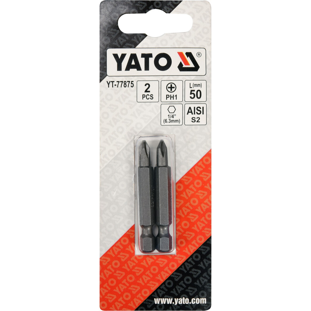 Набір бит Yato YT-77875 2 шт.