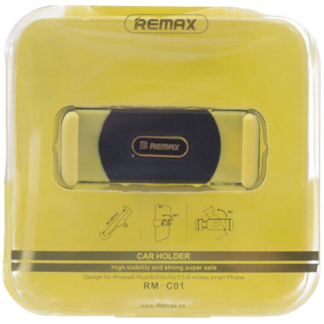 Тримач для телефона Remax RM-C01YELOOW