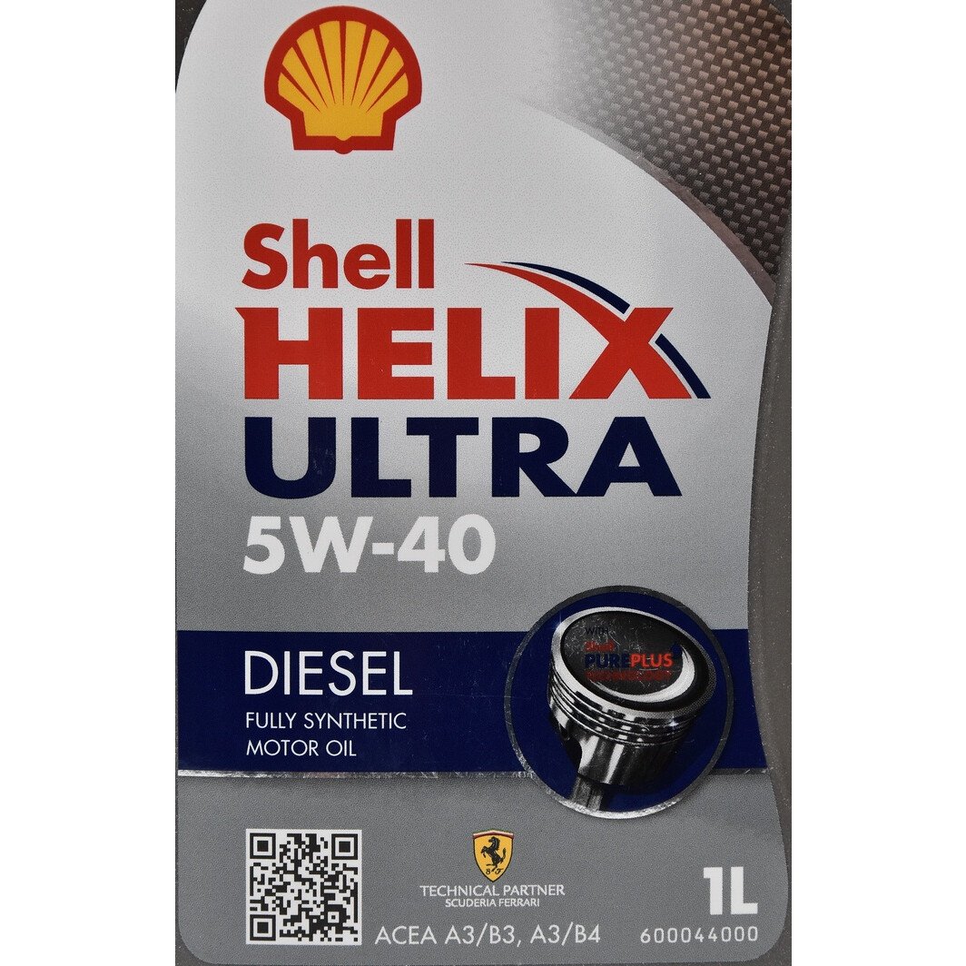 Моторна олива Shell Helix Diesel Ultra 5W-40 1 л на Mitsubishi Starion