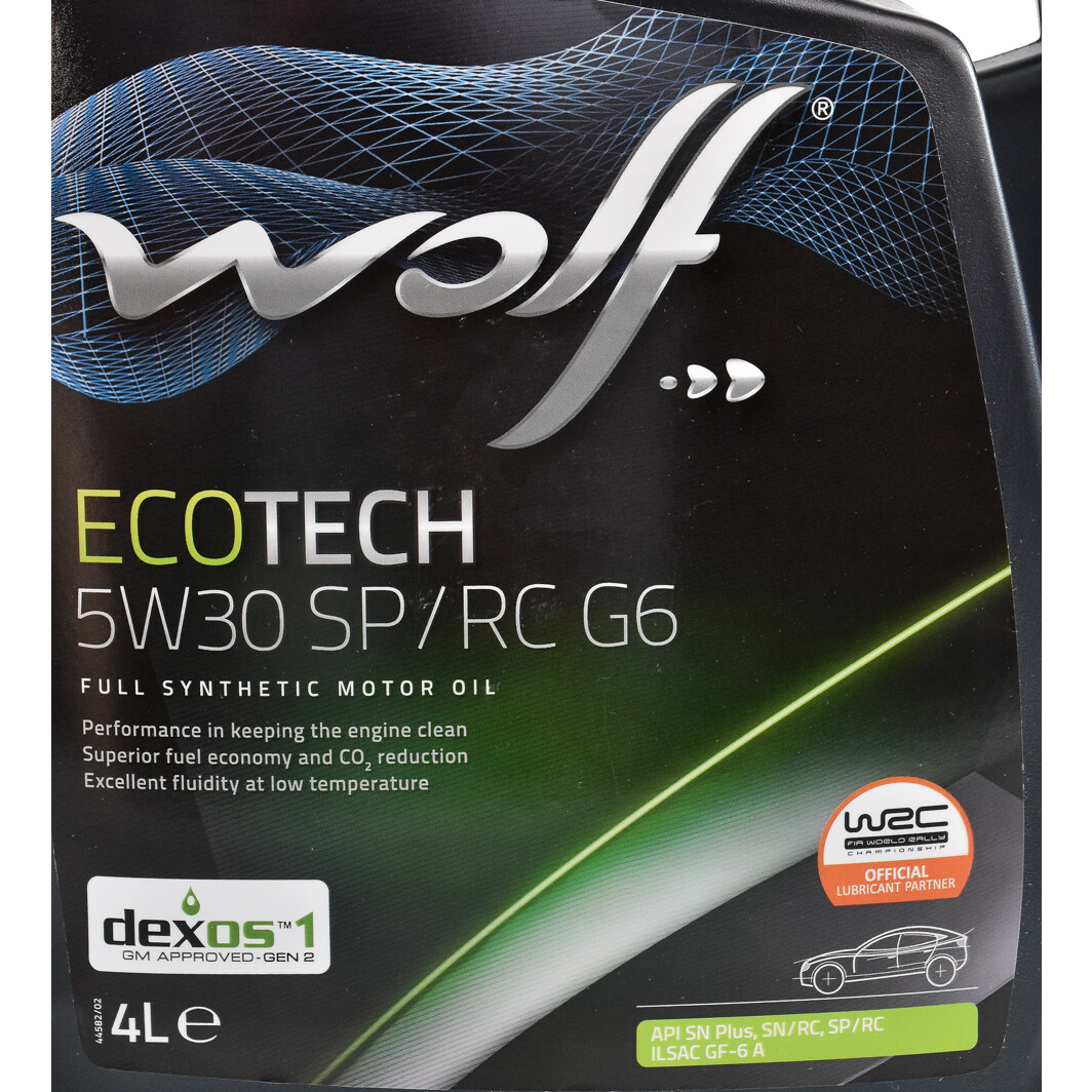 Моторное масло Wolf Ecotech SP/RC G6 5W-30 4 л на Honda Stream