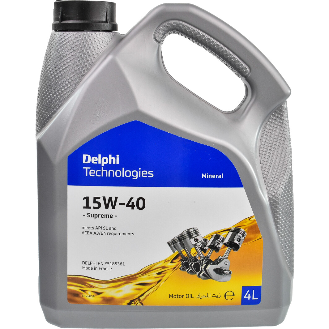 Моторное масло Delphi Supreme 15W-40 4 л на Volkswagen Passat