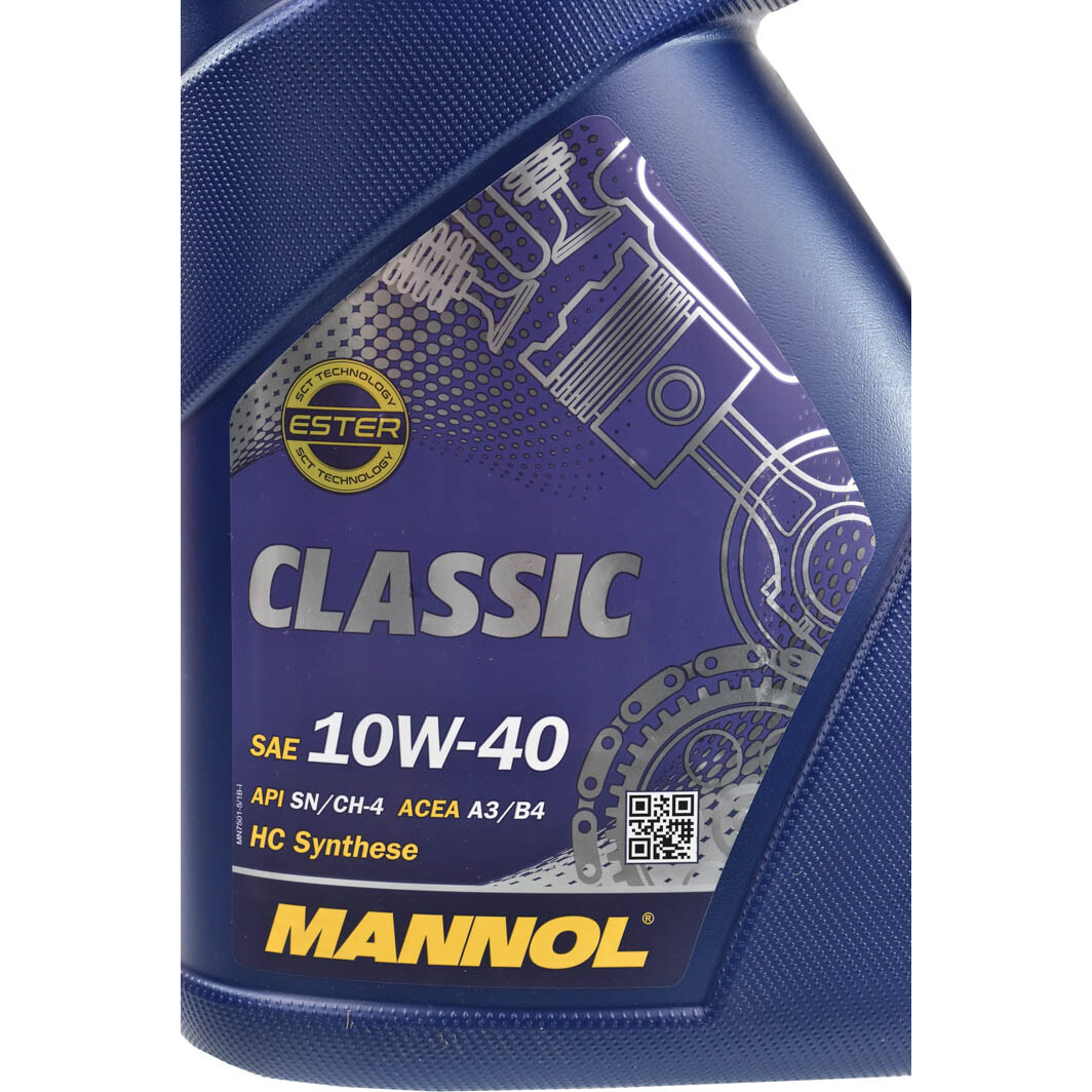 Моторна олива Mannol Classic 10W-40 5 л на Cadillac Eldorado