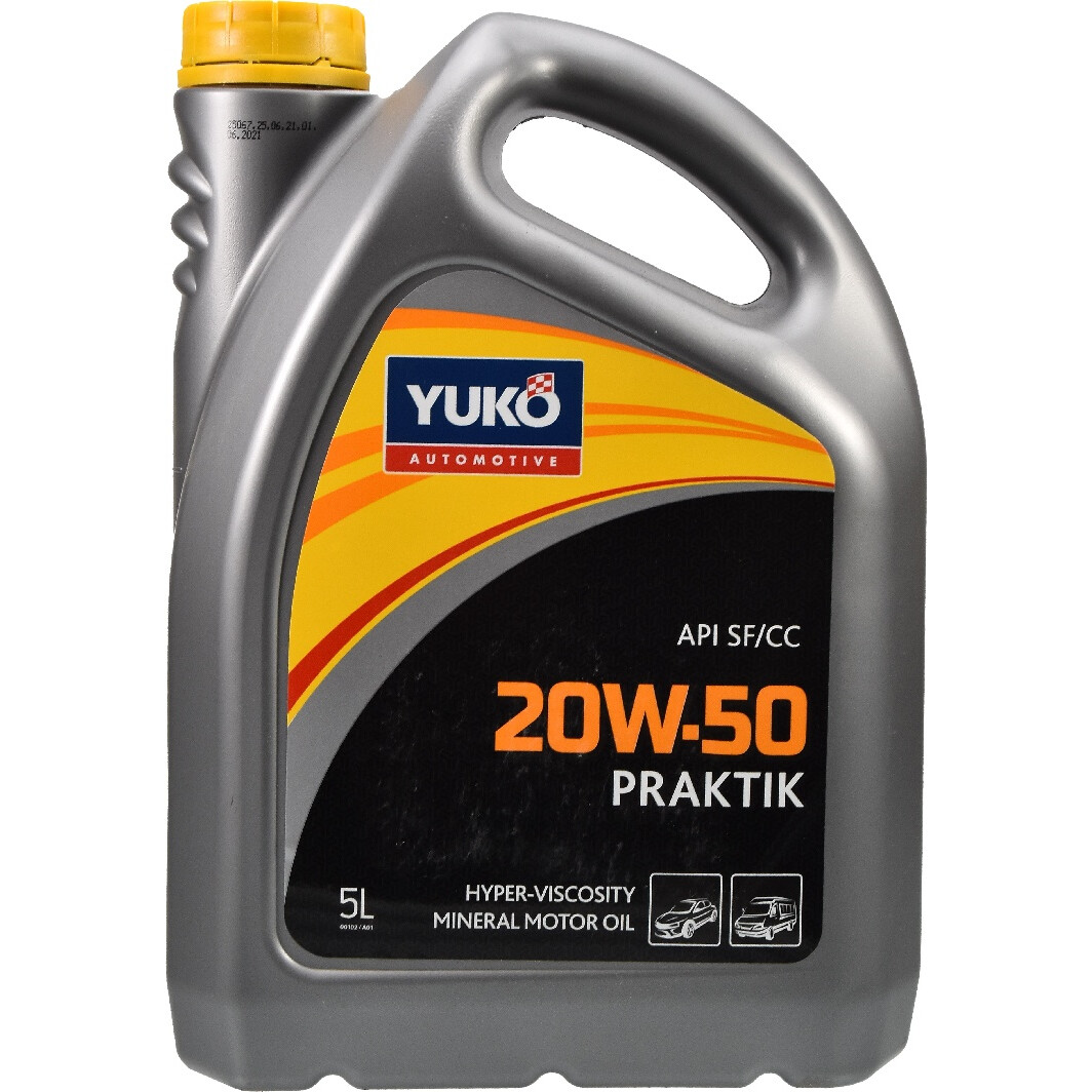 Моторное масло Yuko Praktik 20W-50 5 л на Hyundai ix35