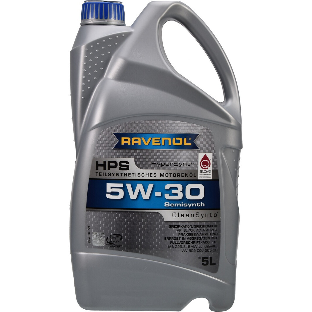 Моторна олива Ravenol HPS 5W-30 5 л на Acura RSX