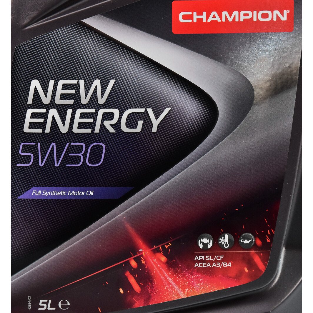 Моторна олива Champion New Energy 5W-30 5 л на Dacia Solenza