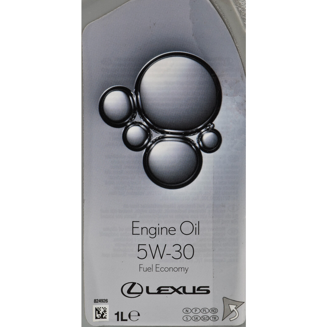 Моторна олива Toyota ENGINE OIL LEXUS 5W-30 1 л на Audi A8
