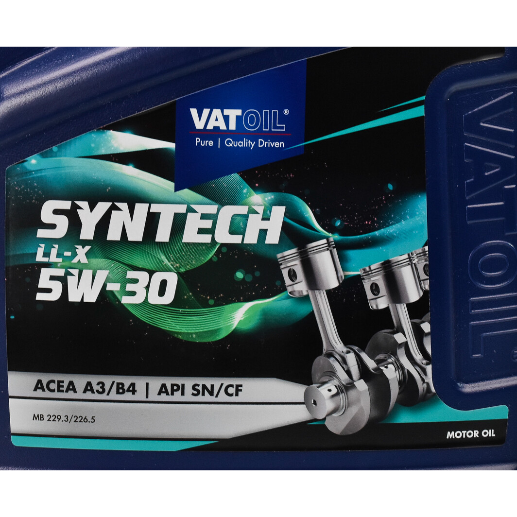 Моторна олива VatOil SynTech LL-X 5W-30 4 л на Mazda Xedos 6