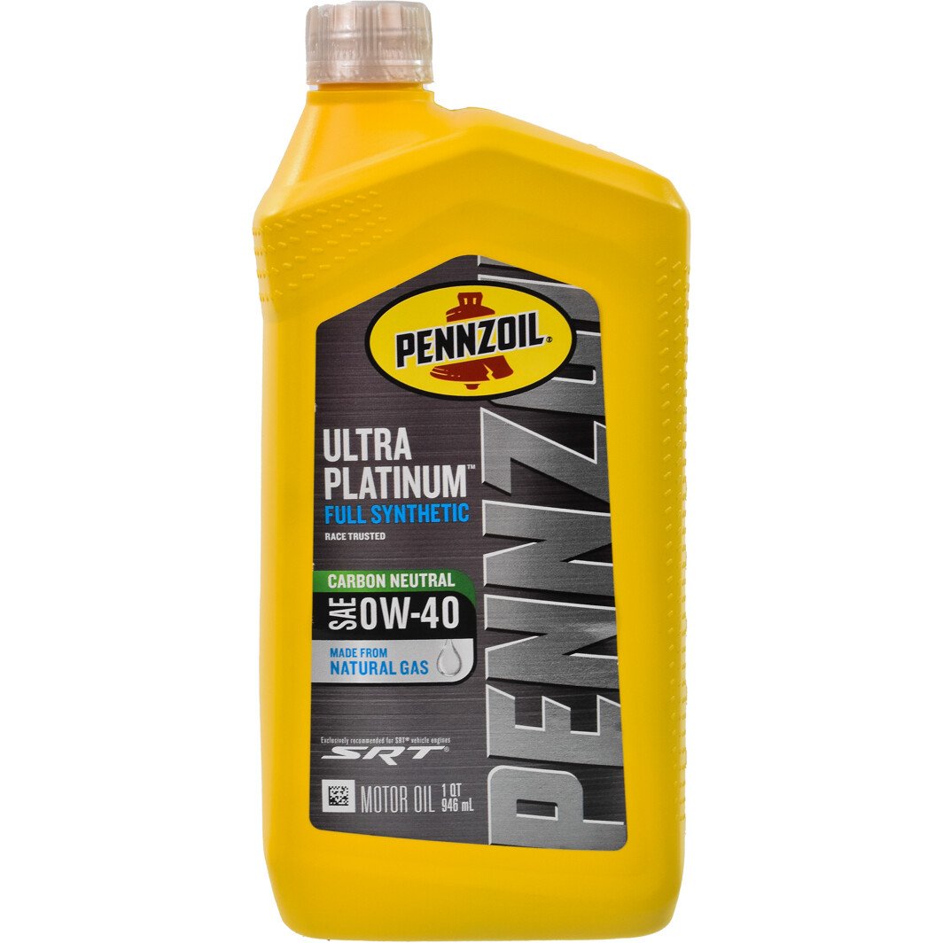 Моторное масло Pennzoil Ultra Platinum 0W-40 на Hyundai Tucson