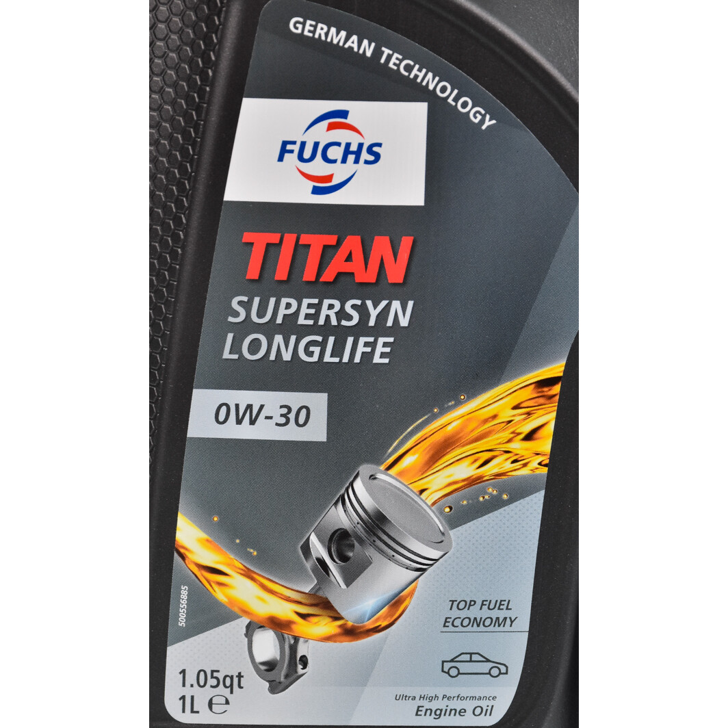 Моторна олива Fuchs Titan Supersyn Long Life 0W-30 1 л на Ford Orion
