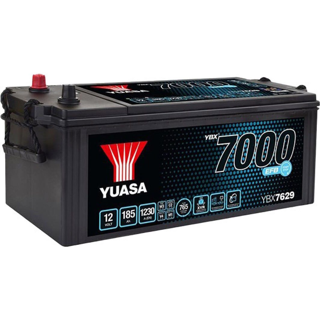 Акумулятор Yuasa 6 CT-185-L YBX 7000 EFB YBX7625