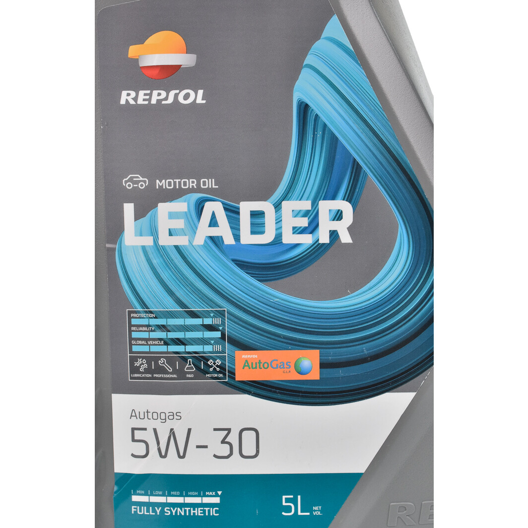 Моторна олива Repsol Leader Autogas 5W-30 5 л на Hyundai Stellar