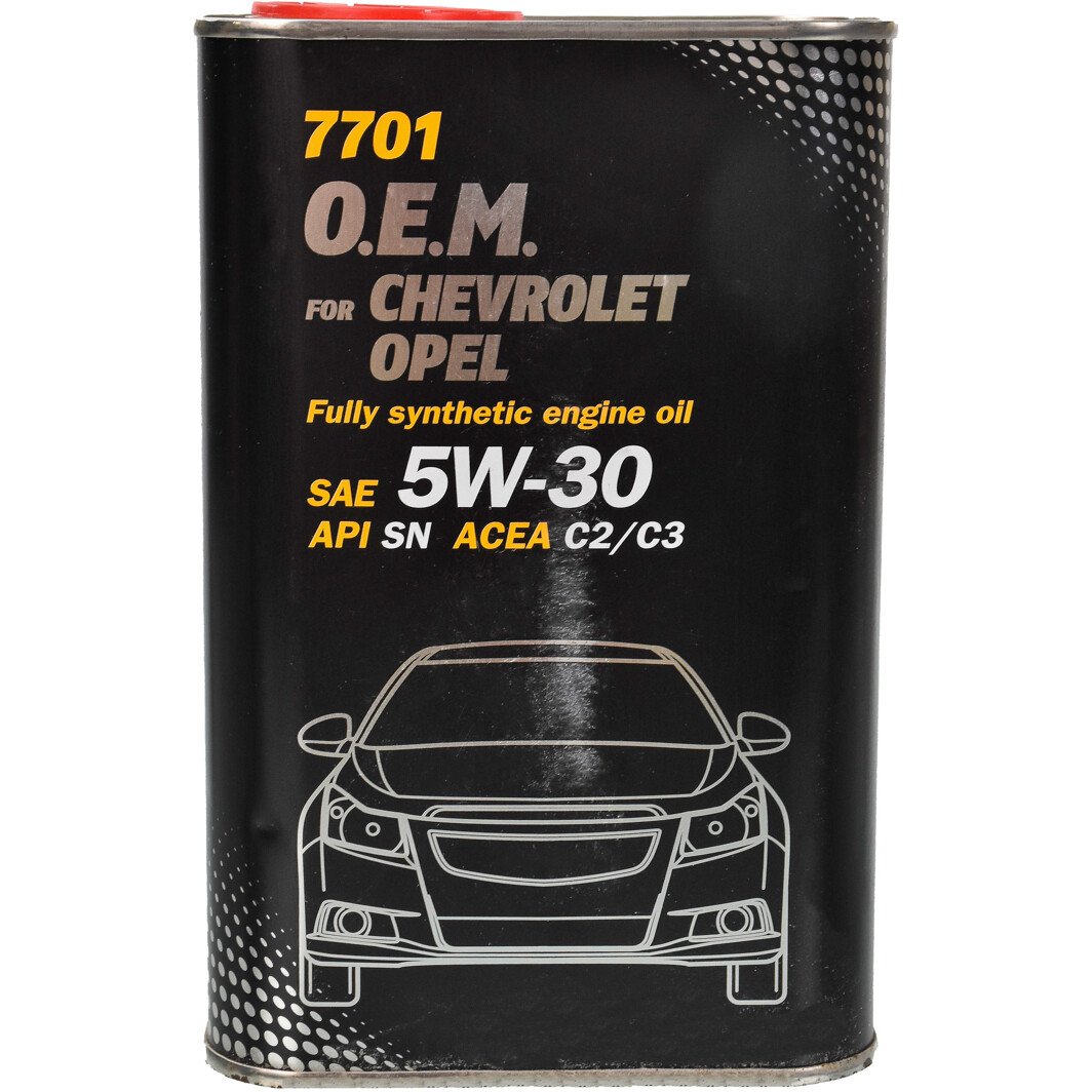 Моторное масло Mannol O.E.M. For Chevrolet Opel (Metal) 5W-30 1 л на Suzuki Celerio