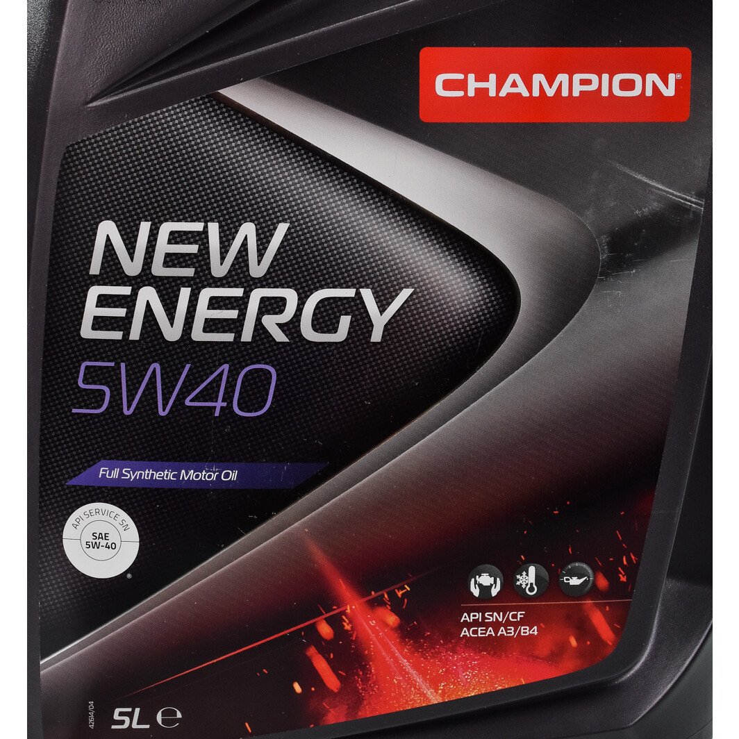 Моторное масло Champion New Energy 5W-40 5 л на Hyundai i40