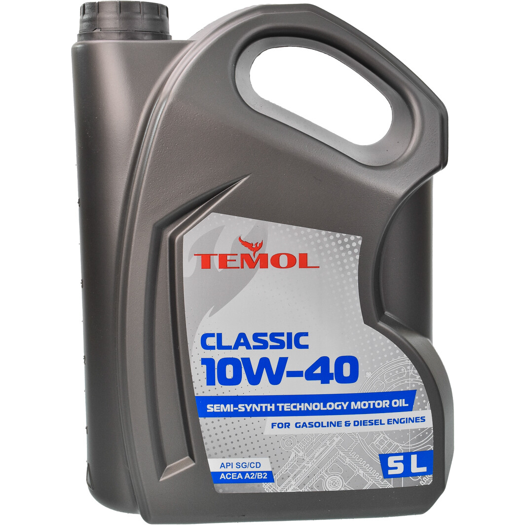 Моторна олива TEMOL Classic 10W-40 5 л на Renault Fluence