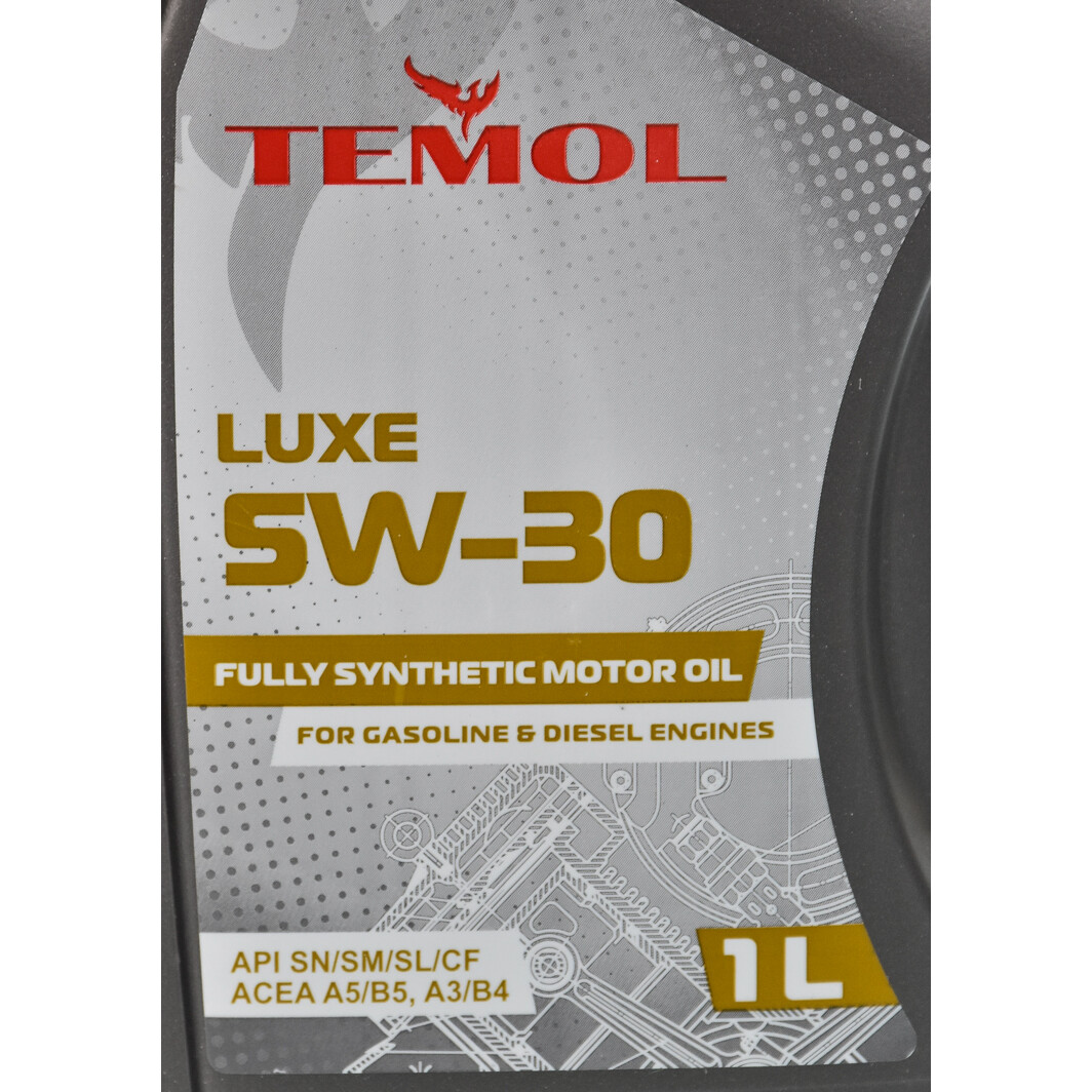 Моторна олива TEMOL Luxe 5W-30 1 л на Lexus IS