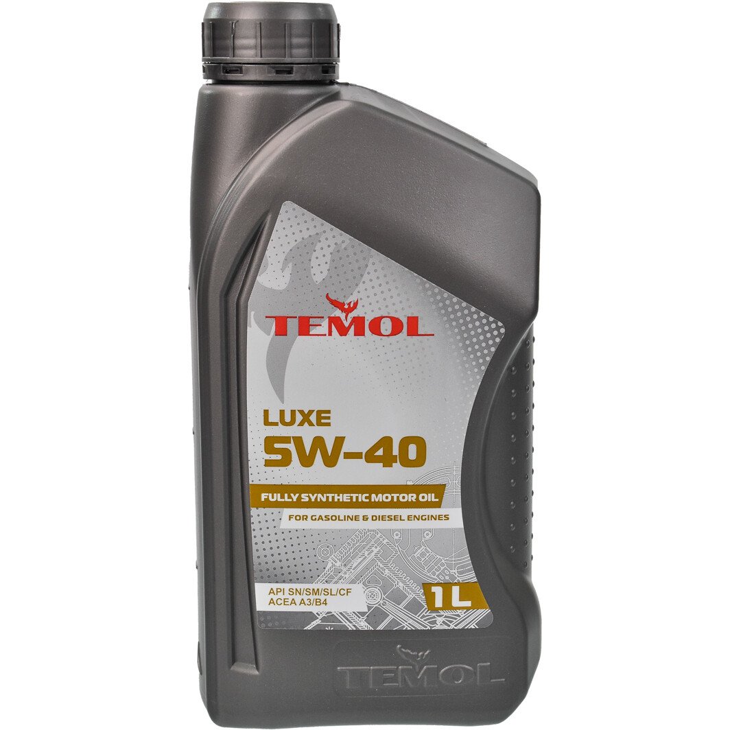 Моторна олива TEMOL Luxe 5W-40 1 л на Hyundai Terracan