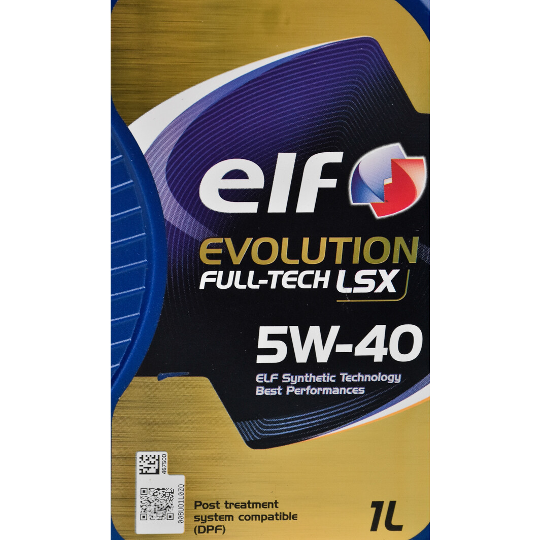 Моторна олива Elf Evolution Full-Tech LSX 5W-40 1 л на Daewoo Lanos