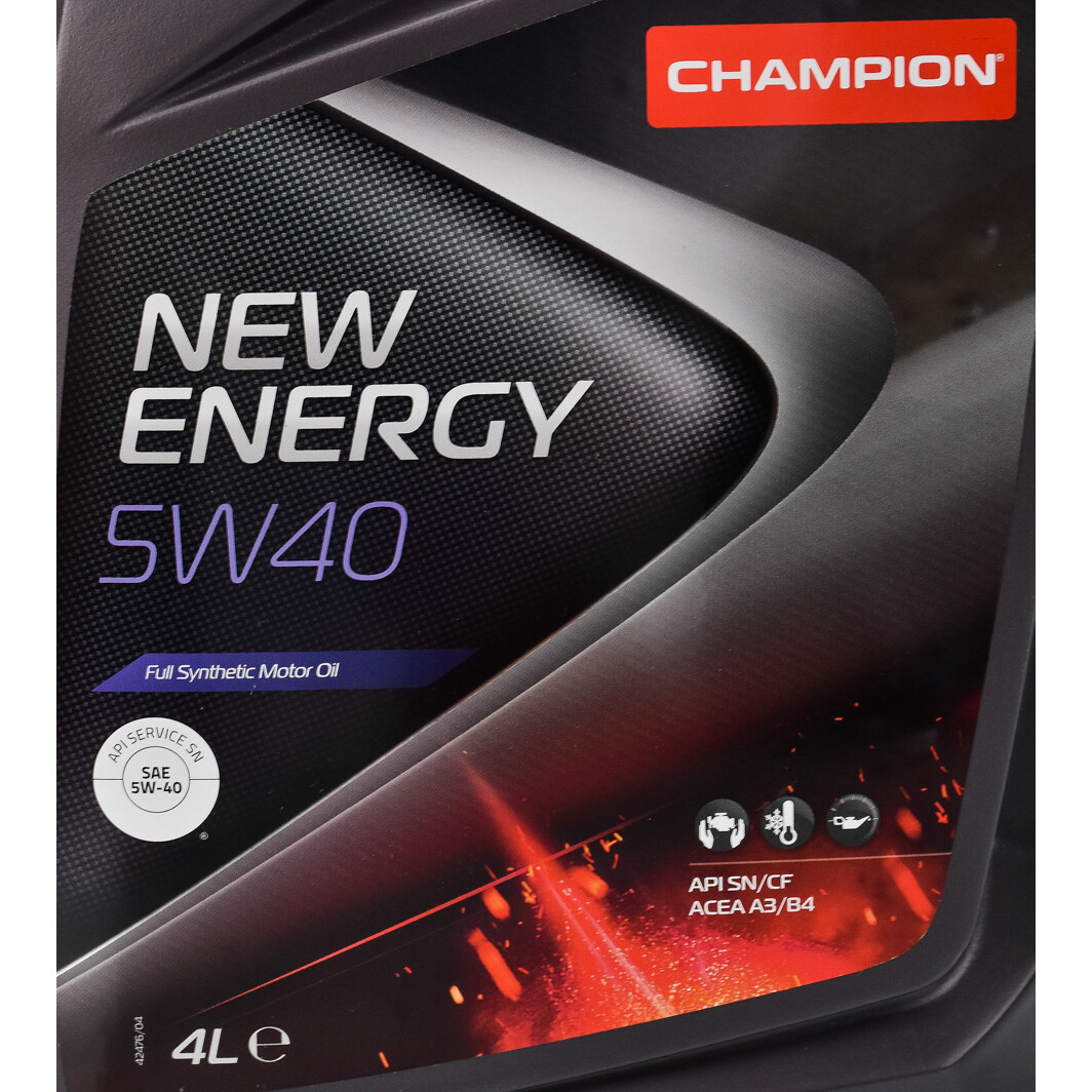 Моторна олива Champion New Energy 5W-40 4 л на Hyundai Terracan