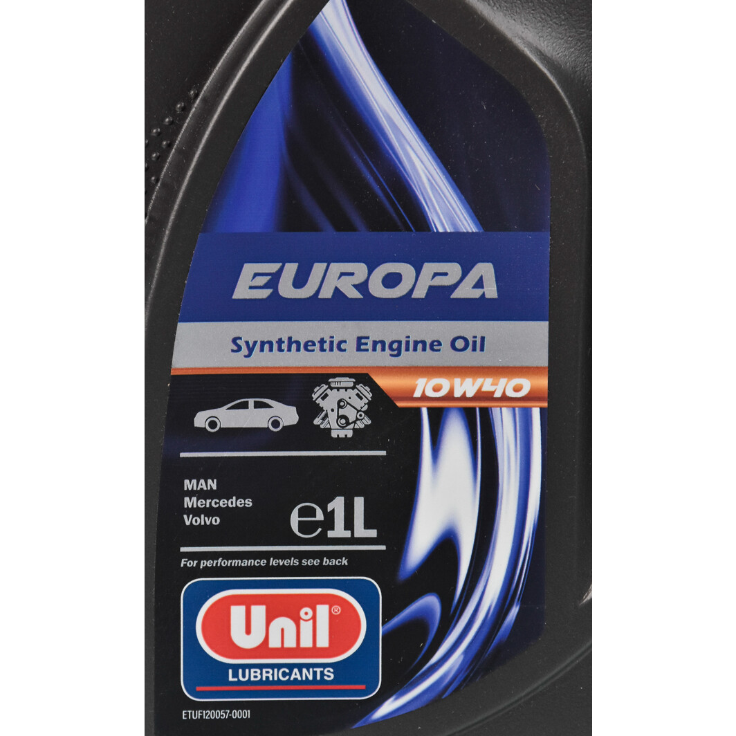 Моторное масло Unil Europa 10W-40 1 л на Kia Opirus