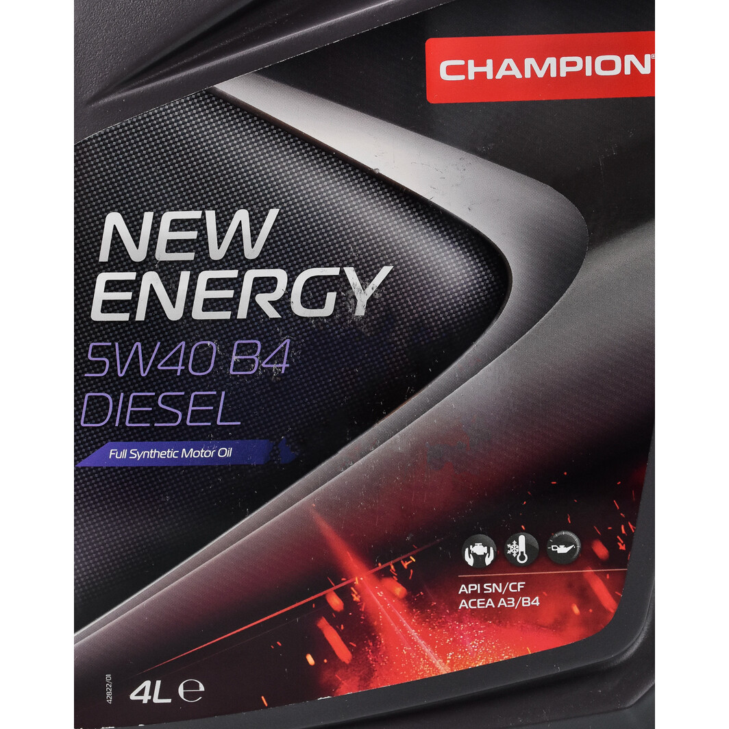 Моторное масло Champion New Energy B4 Diesel 5W-40 4 л на Hyundai ix35