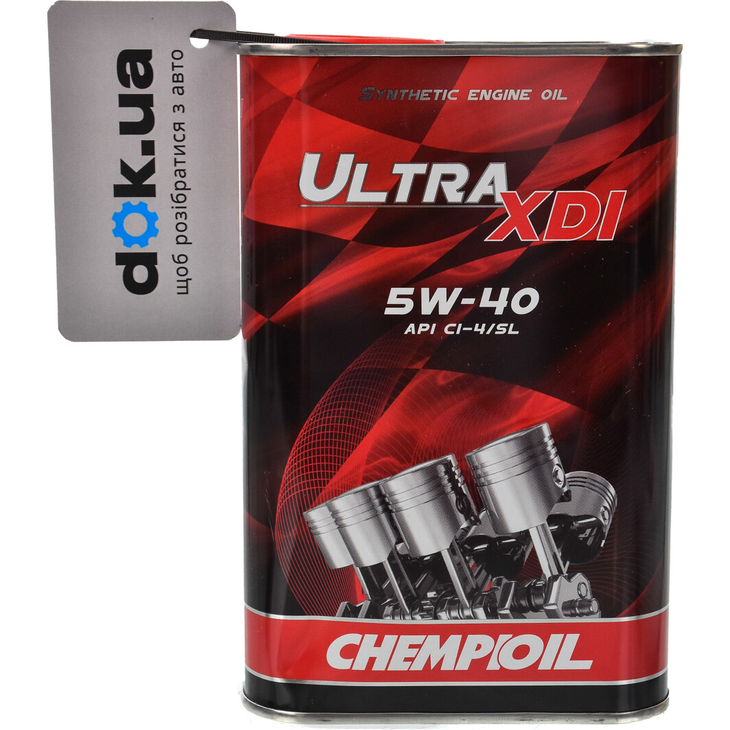Моторное масло Chempioil Ultra XDI (Metal) 5W-40 1 л на Peugeot 2008
